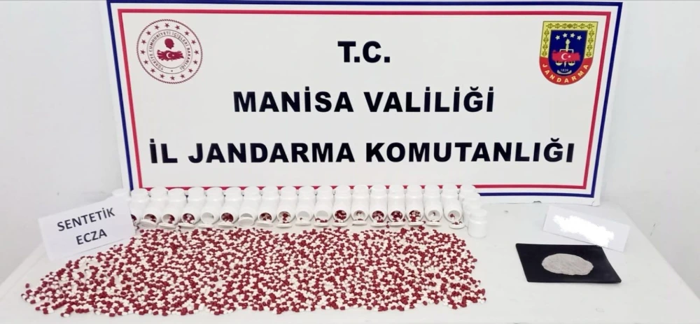 Manisa’da Uyuşturucu Operasyonu: Binlerce Hap Ele Geçirildi