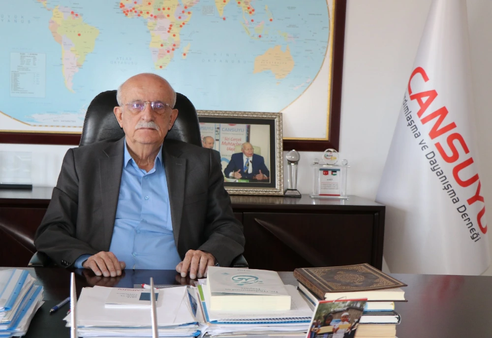 CANSUYU DERNEĞİ GENEL BAŞKANI MUSTAFA KÖYLÜ KURBAN HAZIRLIKLARIMIZI TAMAMLADIK