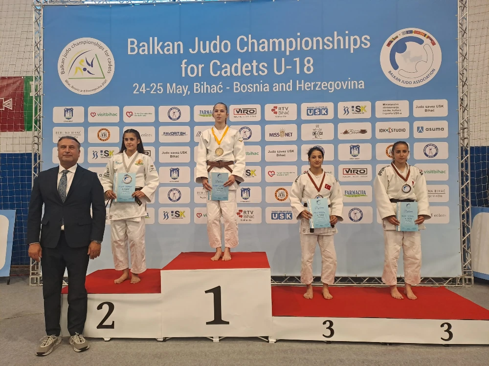 Ayla Akkaya’dan Balkan Şampiyonası’nda Çifte Judo Başarısı