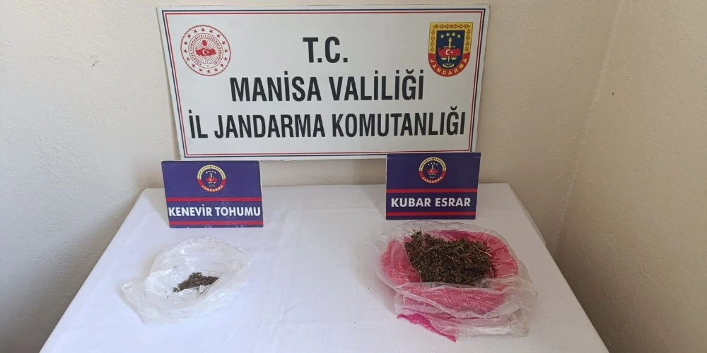 Alaşehir’de Uyuşturucu Satıcısına Jandarmadan Suçüstü