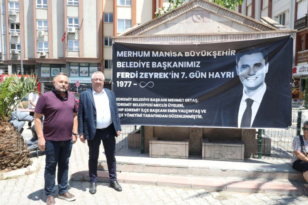 Edremit’te Ferdi Zeyrek anısına lokma hayrı