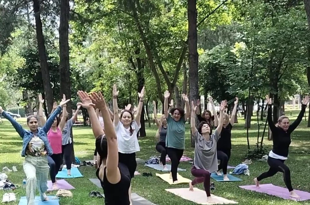 Eğitim-İş Manisa 1 No’lu Şubesinden Doğada Yoga Buluşması