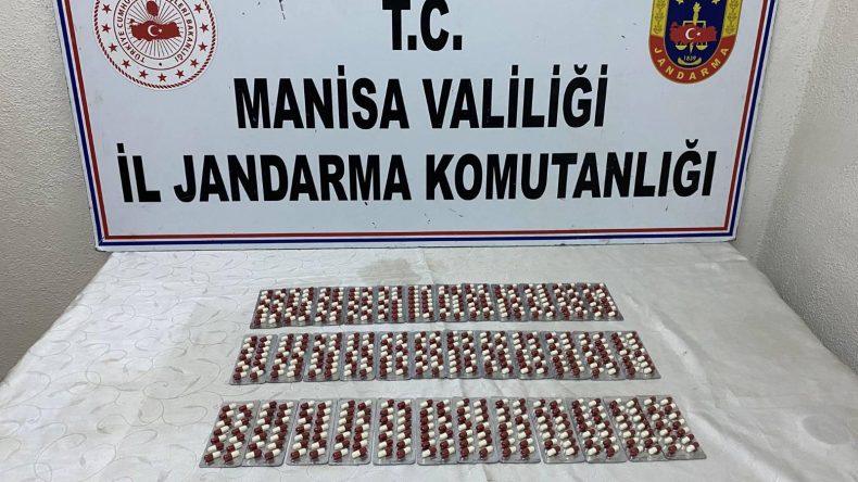 Manisa’da Uyuşturucu Operasyonu: 504 Adet Sentetik Ecza Ele Geçirildi