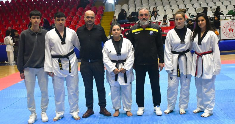 YUNUSEMRE’NİN GENÇ TAEKWONDOCULARINDAN 9 MADALYA