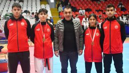 Şehzadeler belediyesi’nin taekwondocularından büyük başarı